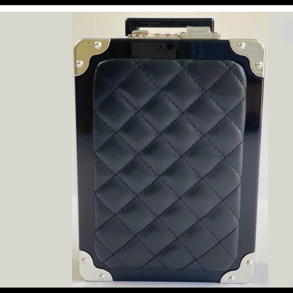 Pink Haley Erin Suitcase Clutch/ Crossbody